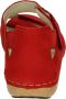 Wäldlaufer Waldlaufer 342025-H-Heliett~~~~~~~~~~~~~~ Sandalen met hakDames Sandalen Rood - Thumbnail 5