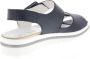 Wäldlaufer Waldlaufer 351013~H-Hakura~~~~~~~~~~~~~~~ Platte sandalenDames Sandalen Blauw - Thumbnail 5