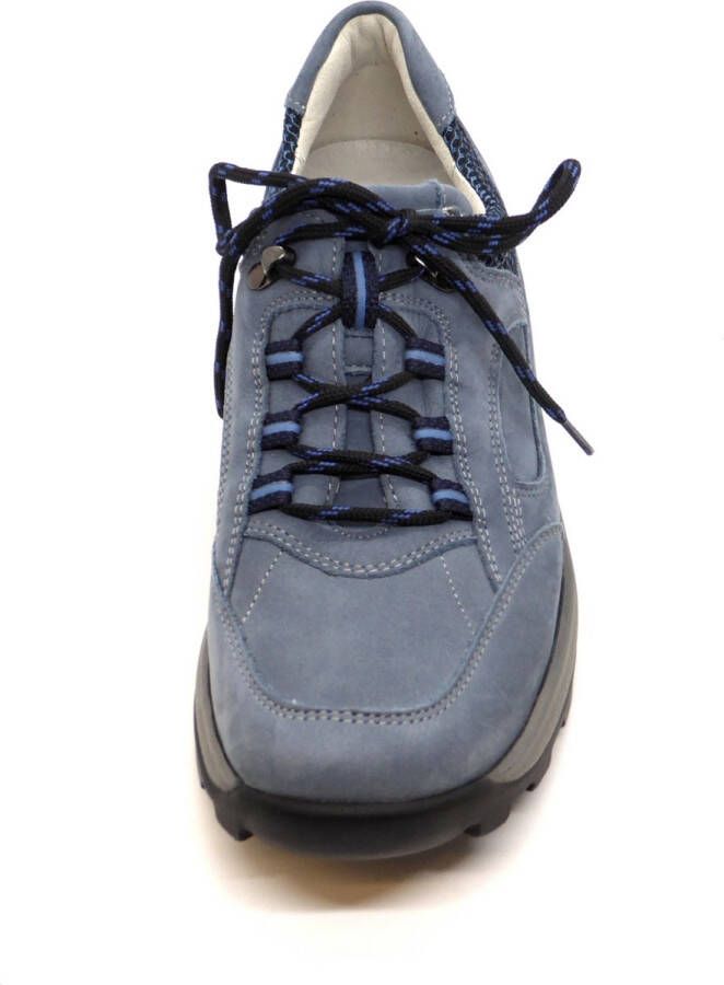 Waldläufer Waldlaufer 471000-H-Holly Dames veterschoenen Blauw