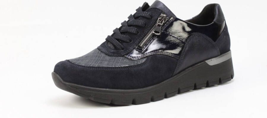 Wäldlaufer Waldlaufer 626K02 K-Ramona Lage sneakersDames sneakers Blauw