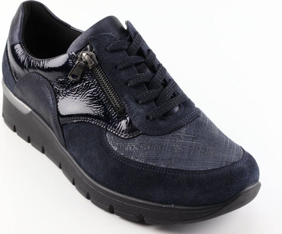 Wäldlaufer Waldlaufer 626K02 K-Ramona Lage sneakersDames sneakers Blauw