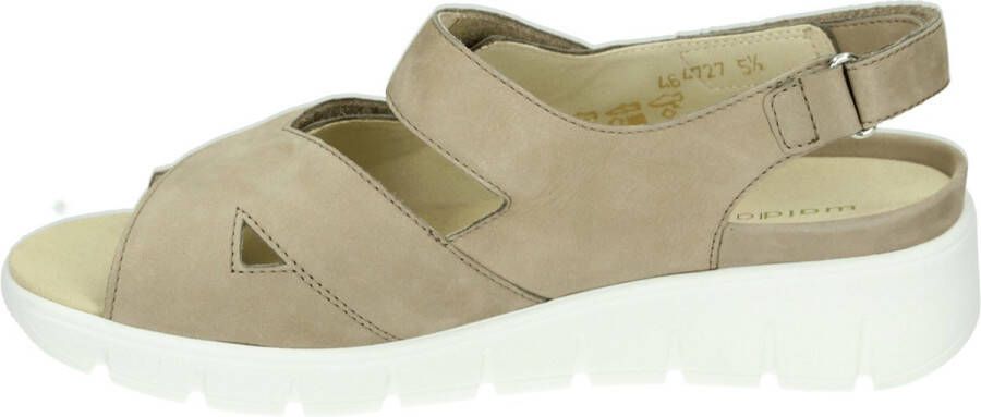 Wäldlaufer Waldlaufer 658001 K Adea Platte sandalenDames Sandalen Wit beige