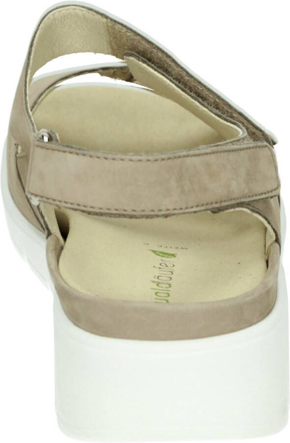 Wäldlaufer Waldlaufer 658001~K~Adea~~~~~~~~~~~~~~~~~ Platte sandalenDames Sandalen Wit beige - Foto 6