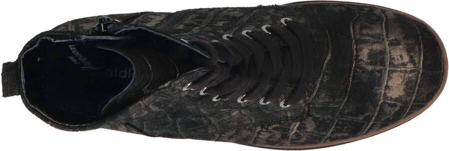 Wäldlaufer Waldlaufer 683801 Kitomi Volwassenen VeterlaarzenHoge sneakersDames veterschoenenHalf-hoge schoenen Bruin