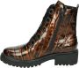 Wäldlaufer Waldlaufer 716802~H-Luise~~~~~~~~~~~~~~~~ Hoge sneakersVeterlaarzenDames veterschoenenDames sneakersHalf-hoge schoenen Bruin - Thumbnail 5
