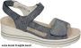 Wäldlaufer Waldlaufer 728003~H-Michelle~~~~~~~~~~~~~ Sandalen met hakDames Sandalen Blauw - Thumbnail 5
