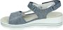 Wäldlaufer Waldlaufer 728003~H-Michelle~~~~~~~~~~~~~ Sandalen met hakDames Sandalen Blauw - Thumbnail 7