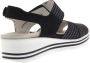 Waldläufer Waldlaufer 728005~H-Michelle~~~~~~~~~~~~~ Sandalen met hakDames Sandalen Zwart - Thumbnail 9
