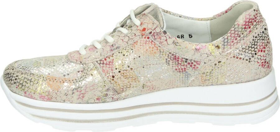 Wäldlaufer Waldlaufer 758008-H-Lana~~~~~~~~~~~~~~~~~ Lage sneakersDames sneakers Wit beige
