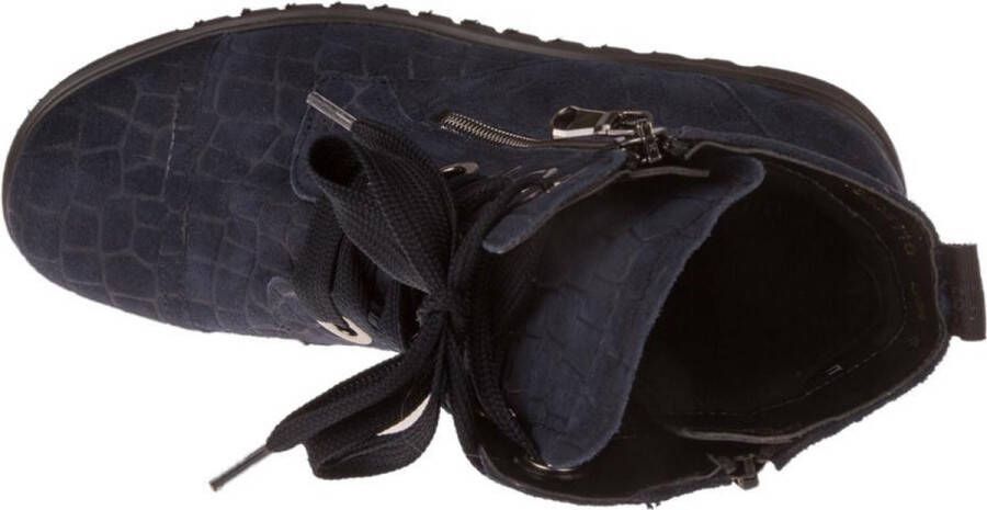 Waldläufer Waldlaufer 926804 veterboot blauw dames