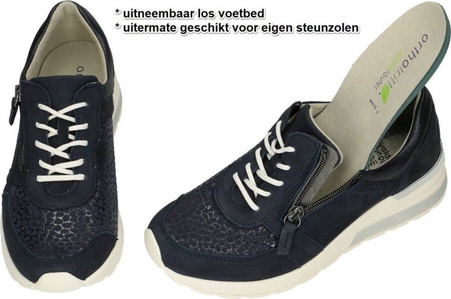 Wäldlaufer Waldlaufer -Dames blauw donker sneakers
