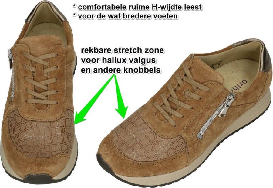 Wäldlaufer Waldlaufer -Dames camel sneakers - Foto 3