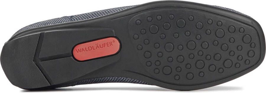 Wäldlaufer Waldlaufer Instappers Loafers Female Damesschoenen Leer 431000 Blauw combi