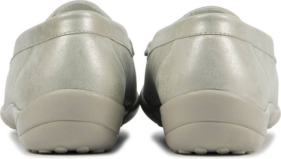 Waldläufer Waldlaufer Instappers Loafers Female Damesschoenen Leer 640004 met Grijs