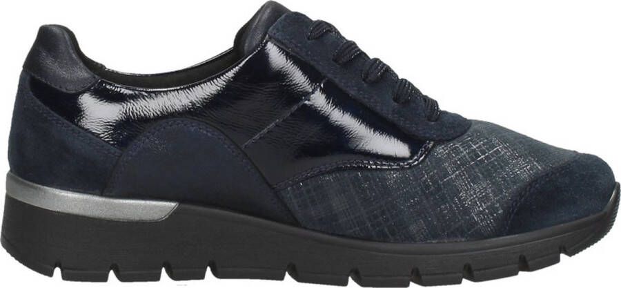 Wäldlaufer Waldlaufer K-Ramona Veterschoenen Laag blauw