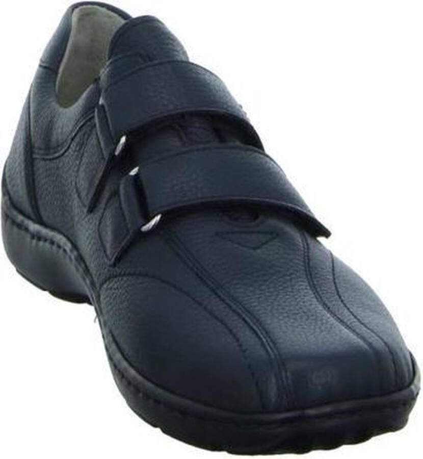 Waldläufer Waldlaufer Klittenbandschoen 496301 172 002 Wijdte H Blauw Gladleer 6½