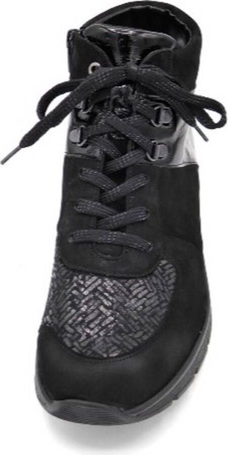 Waldläufer Waldlaufer Orthotritt Veterboot 626K82 300 001 Zwart Wijdte K