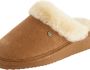 Warmbat Luxe Damesslippers voor koude dagen Brown Dames - Thumbnail 8
