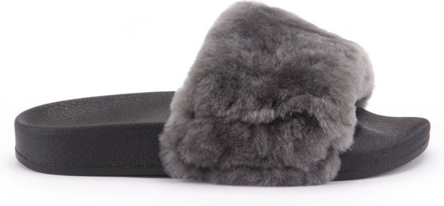 Warmbat Barlee Dames Slippers Dark Grey