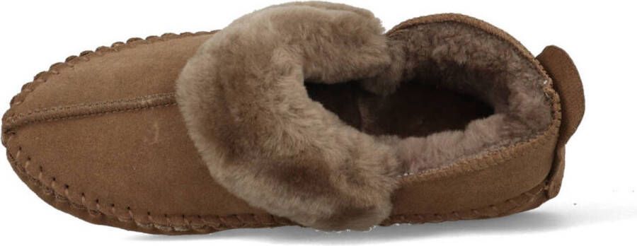 Warmbat Barrine Suede Dames Pantoffels Mud