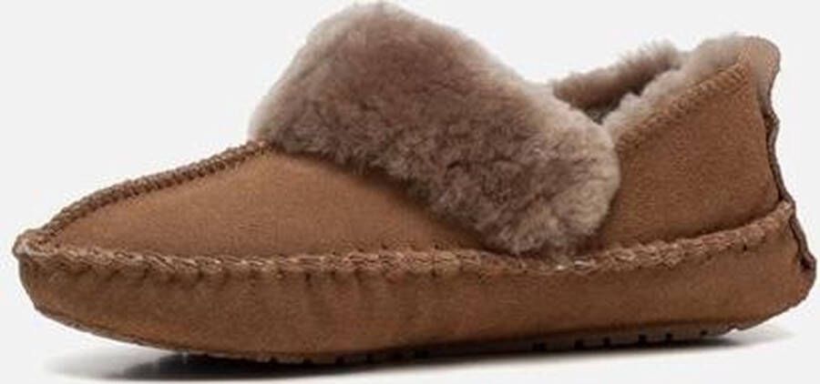 Warmbat Barrine Suede Dames Pantoffels Mud