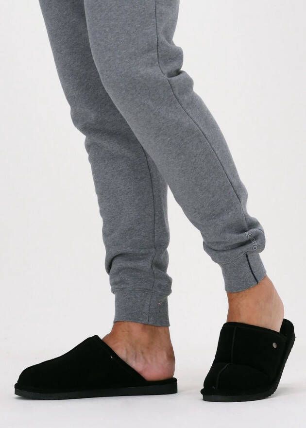 Warmbat Barron Suede Heren Pantoffels Black