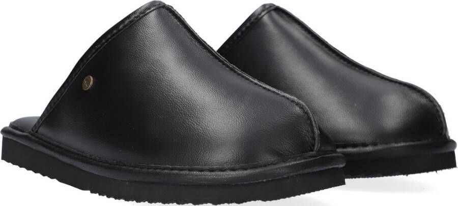 Warmbat Barron Suede Heren Pantoffels Black