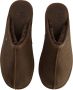 Warmbat Barron Suede Heren Pantoffels Brown - Thumbnail 7