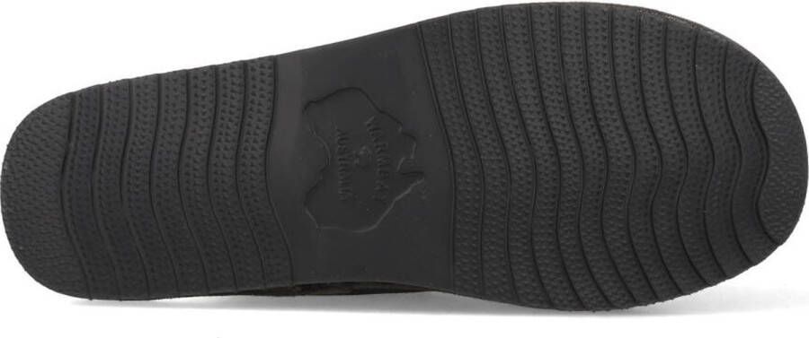 Warmbat Barron Suede Heren Pantoffels Dark grey