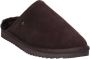 Warmbat bruin Clc521065 Classic Choco pantoffels Zwart Heren - Thumbnail 5