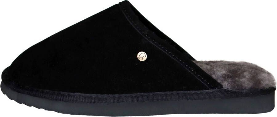 WARMBAT Pantoffels Heren Classic Unisex Maat: 42 Materiaal: Suède Kleur: Zwart - Foto 14