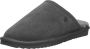 Warmbat Classic Unisex Suede Heren Sloffen Charcoal - Thumbnail 6