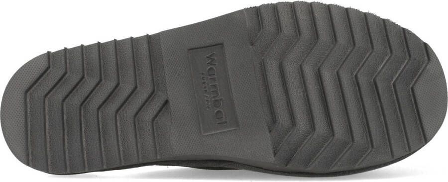 Warmbat Classic Suede Unisex Pantoffels Grijs