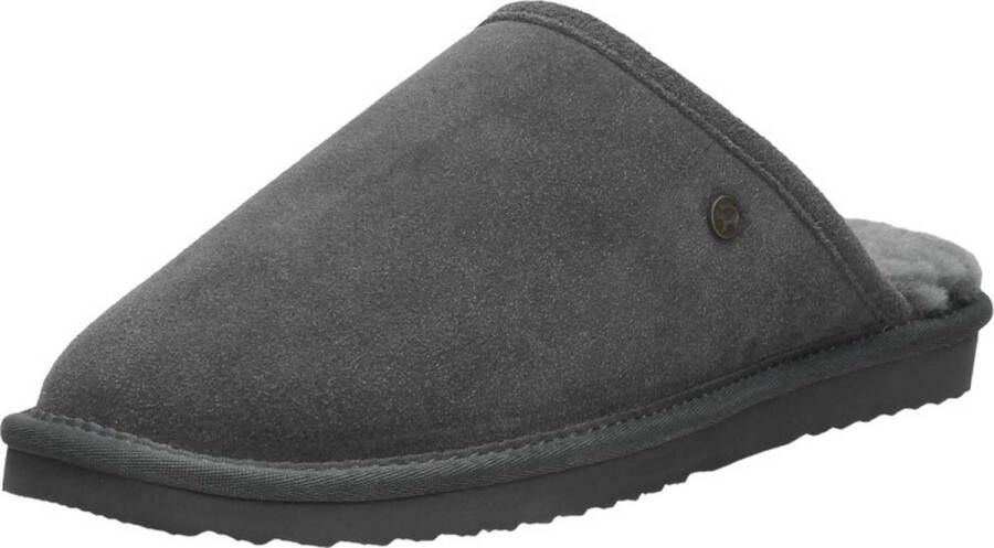 Warmbat Classic Suede Unisex Pantoffels Grijs