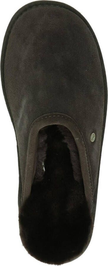 Warmbat Classic Suede Unisex Sloffen Donkerbruin