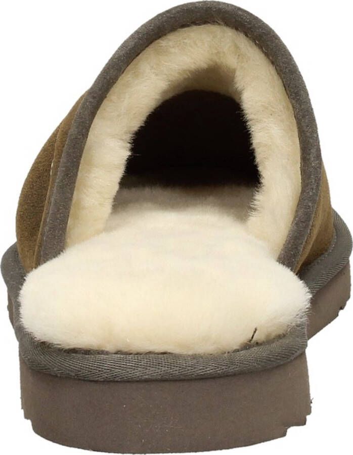 Warmbat Classic Leather Pantoffels Open donkerbruin - Foto 7