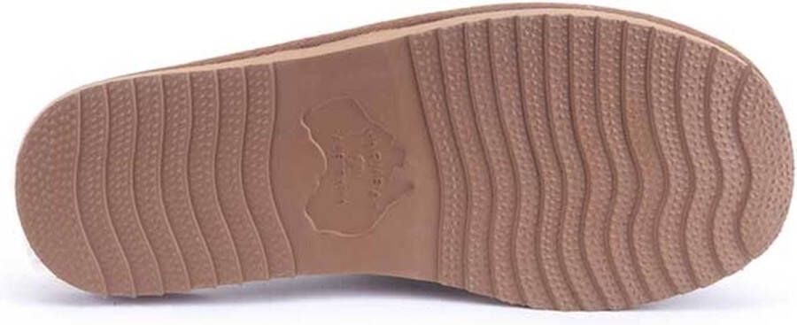 Warmbat Classic Unisex Suede Heren Sloffen Cognac