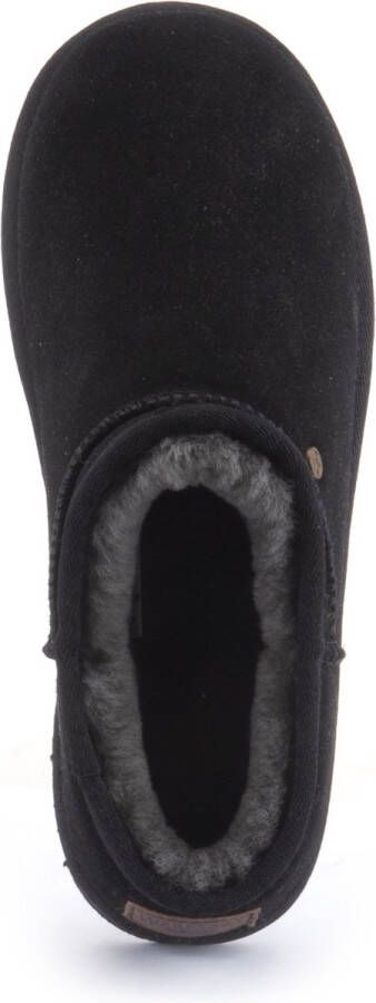 Warmbat Conner Suede Heren Sloffen Zwart