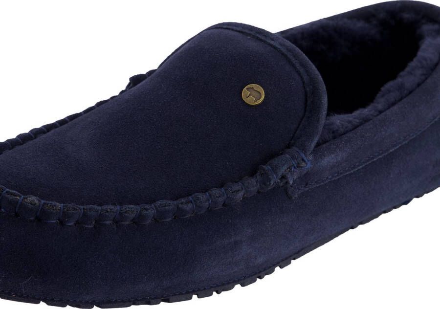 Warmbat Earlwood Mannen Sloffen Donkerblauw
