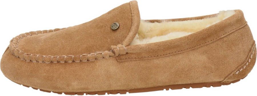 Warmbat Earlwood Men Suede Heren Sloffen Cognac