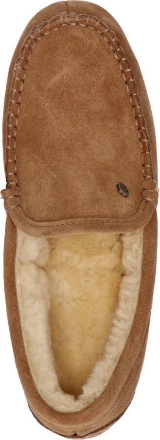 Warmbat Earlwood Men Suede Heren Sloffen Cognac