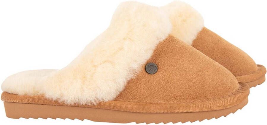 Warmbat Flurry Kids Pantoffels Sloffen Meisjes Cognac