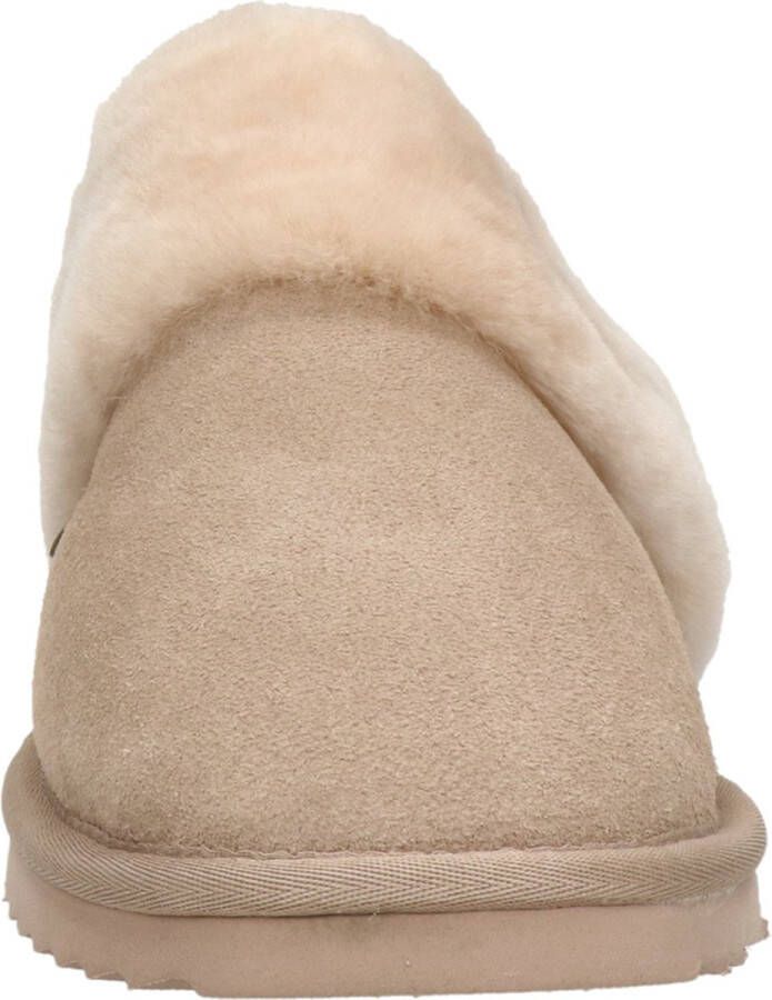 Warmbat Flurry Pantoffels Sloffen Dames Beige