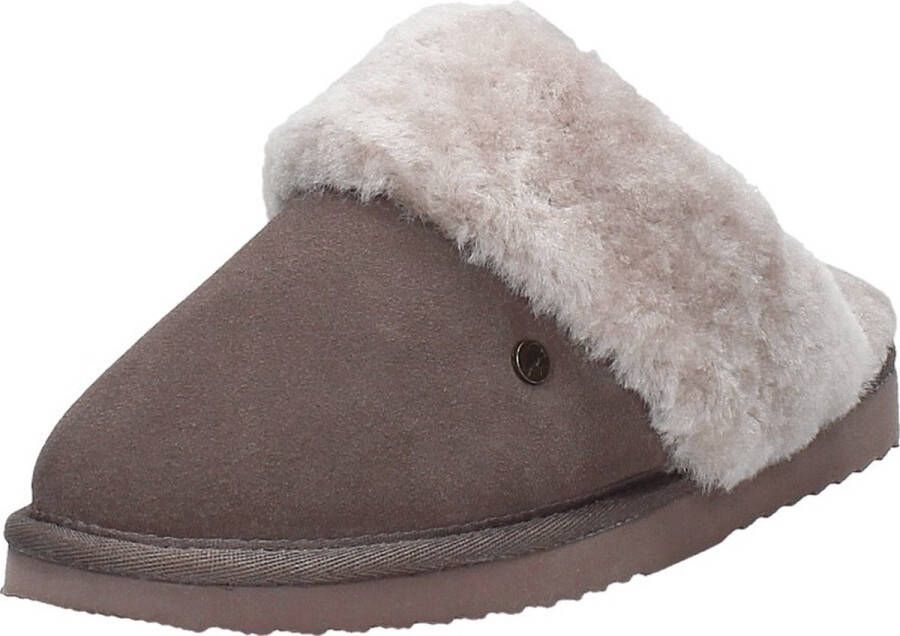 Warmbat Flurry Suede Dames Pantoffels Liver