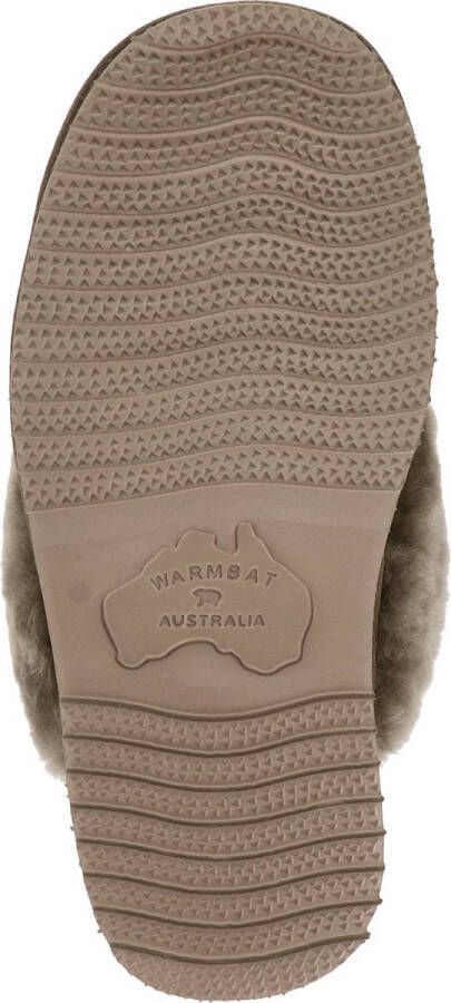 Warmbat Flurry Suede Dames Pantoffels Mud