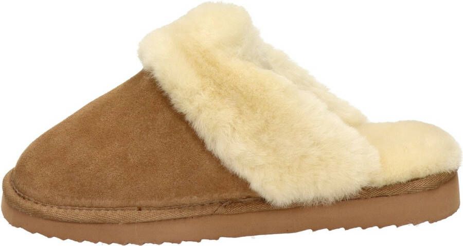 WARMBAT Pantoffels Dames Flurry Maat: 38 Materiaal: Suède Kleur: Cognac - Foto 10