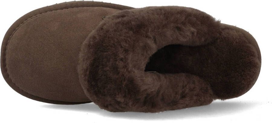 Warmbat Flurry Vrouwen Sloffen Pebble