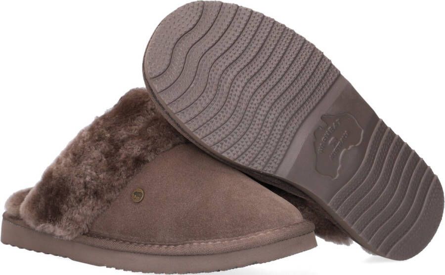 Warmbat Flurry Vrouwen Sloffen Pebble