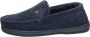 Warmbat Grizzly Men Suede Heren Sloffen Donkerblauw - Thumbnail 11