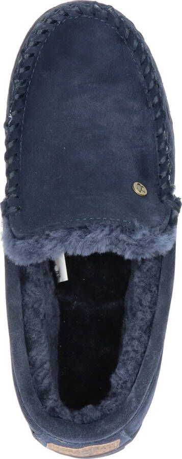 Warmbat Australia Grizzly suède pantoffels donkerblauw - Foto 13